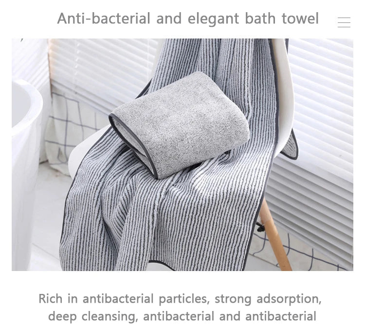 Thick Microfiber Bath & Sports Towel