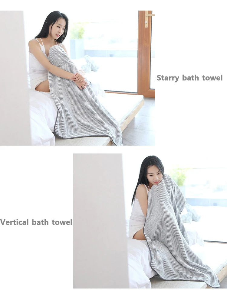 Thick Microfiber Bath & Sports Towel